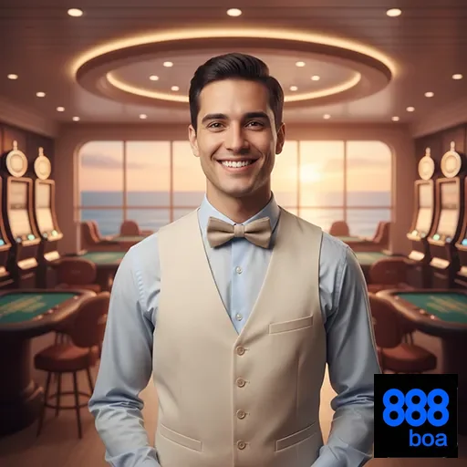 Ilustração de Aproveite as melhores slots e serviços VIP na 888boa
