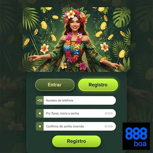 Usuário jogando no aplicativo cassino 888boa em smartphone